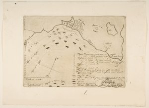 خطة معركة سينوب ، 1853. بواسطة تشارلز ميريون