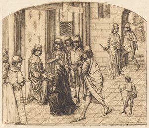 تقديم Valère Maxime للملك لويس الحادي عشر (تُقدم الطابعة Valerius Maximus للملك لويس الحادي عشر) بواسطة تشارلز ميريون