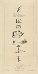 Rebus: لم يكن Béranger قويًا حقًا ، لأنه لم يكن لديه أبدًا مفتاح الحقول ، 1863. بواسطة تشارلز ميريون
