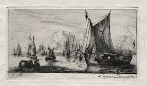 صيادو البحر الجنوبي ، 1850. بواسطة تشارلز ميريون