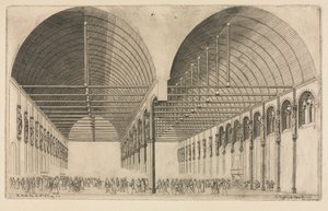 غرفة الانتظار بقصر العدل ، باريس ، 1855. بواسطة تشارلز ميريون