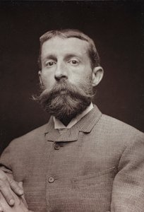 الألبوم الفني والسيرة الذاتية ، السنة الخامسة ، صالون 1885 ؛ صورة للفنان الأمريكي إدوين لورد ويكس (1849-1903)