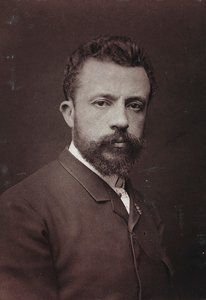 الألبوم الفني والسيرة الذاتية ، السنة الخامسة ، صالون 1885 ؛ صورة للرسام البلجيكي إيفاريست كاربنتير (1845-1922)