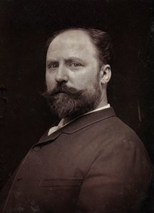 الألبوم الفني والسيرة الذاتية ، السنة الخامسة ، صالون 1885 ؛ صورة للرسام الفرنسي Paul Louis Narcisse Grolleron (1848-1901)