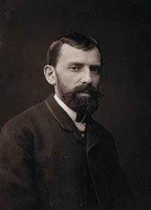 الألبوم الفني والسيرة الذاتية ، السنة الخامسة ، صالون 1885 ؛ صورة للرسام الفرنسي فيكتور جابرييل جيلبرت (1847-1933)