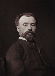 الألبوم الفني والسيرة الذاتية ، السنة الخامسة ، صالون 1885 ؛ صورة للرسام الفرنسي هيبوليت دومينيك برتو (1843-1926)