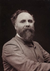 الألبوم الفني والسيرة الذاتية ، السنة الخامسة ، صالون 1885 ؛ صورة للرسام الفرنسي Diogène Ulysse Napoléon Maillart (1840-1926)