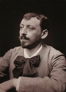 الألبوم الفني والسيرة الذاتية ، السنة الخامسة ، صالون 1885 ؛ صورة الرسام الفرنسي فريديريك مونتينار (1849-1926)