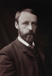 الألبوم الفني والسيرة الذاتية ، السنة السادسة ، صالون 1885 ؛ صورة للرسام البلجيكي إميل كلاوس (1849-1924)