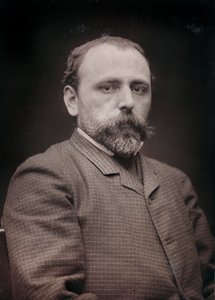 الألبوم الفني والسيرة الذاتية ، السنة السادسة ، صالون 1885 ؛ صورة الرسام إدوارد جان دامبورجيز (1844-1931)