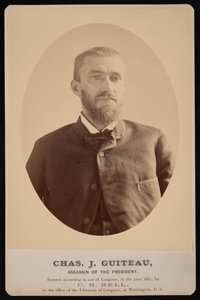 صورة تشارلز جوليوس جيتو 1841-1882 ، 4 يوليو 1881. بواسطة تشارلز ميلتون بيل