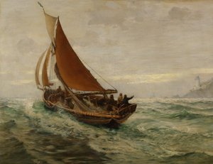 الفجر في البحر ، 1890