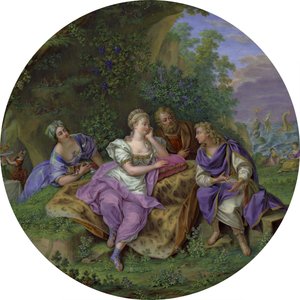 Guéridon من Elżbieta Grabowska (التفاصيل) بواسطة تشارلز نيكولاس دودين