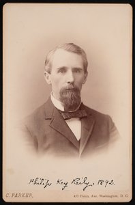 صورة لفيليب كي رايلي 1829-1910 ، 1892. بواسطة تشارلز باركر