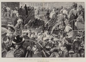 منتجع Cockney الشهير ، الحشد عند سفح Highgate Hill في عطلة البنوك بواسطة شارل بول رينوارد