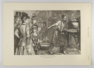 فرن التلدين في برج هيل ، من The Graphic ، 1895