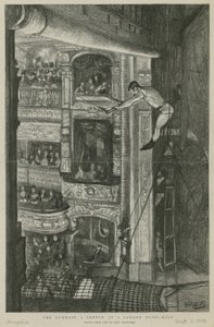 الجمباز: رسم تخطيطي في قاعة لندن للموسيقى بواسطة Charles Paul Renouard