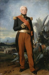 الفرنسي: توماس روبير بيجو دي لا بيكونيري، دوق إيسلي (1784-1849)، مارشال فرنسا بواسطة تشارلز فيليب لاريفيير
