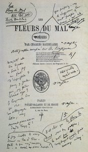 من الجيد الرسم من "Fleurs du Evil" ، الذي شرحه تشارلز بودلير بواسطة تشارلز بيير بودلير