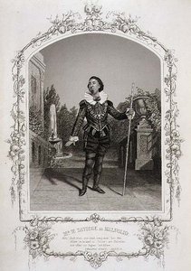السيد دبليو دافيدج مثل Malvolio، Act III Scene 4 of 'Twelfth Night' ، من نمط daguerreotype بواسطة Meade Brothers of New York، pub. بواسطة John Tallis & Co. (litho) بواسطة تشارلز آر وهنري دبليو ميد