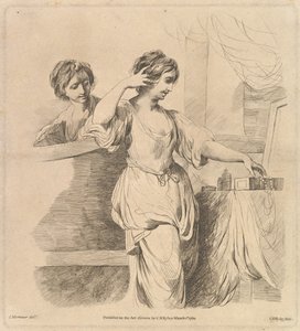 امرأة في مرحاضها ، 1 مارس 1780.