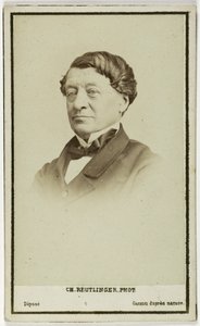 صورة لابورد ليون ، دبلوماسي وعالم آثار وأمين متحف اللوفر ، حوالي 1860-90 (صورة)