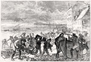 كارثة تاي بريدج: قطع من الحطام ملقاة على الشاطئ في Broughty Ferry