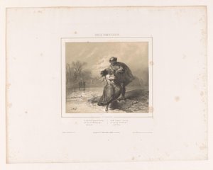 إليزا تطلب من السيد سيمز المساعدة كوخ العم توم (عنوان السلسلة على الكائن) كوخ العم توم (عنوان المسلسل)
