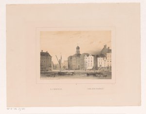 منظر لبورصة الأوراق المالية في روتردام لابورس / البورصة (العنوان على الكائن) Vues et monuments de la ville de Rotterdam / مناظر وآثار مدينة روتردام (عنوان السلسلة)