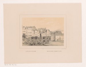 منظر لسوق غروت في روتردام La place d