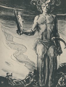 ملصق لـ Thomas Hardy's The Dynasts ، 1919 بواسطة تشارلز إس ريكيتس