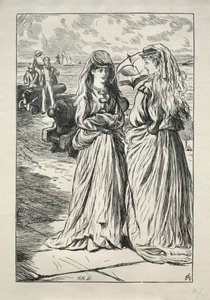 ليدي نيللي - اللعوب ، 1865. بواسطة تشارلز صموئيل كين