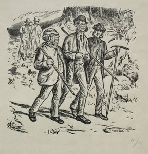 الأسماء الثلاثة ، 1869. بواسطة تشارلز صموئيل كين