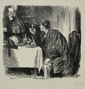 عشاء درجة تومكينز وكيف انتهى ، 1868.