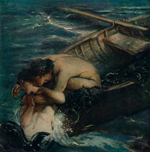 "حورية البحر" ، c1909 بواسطة تشارلز شانون