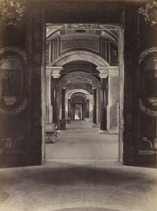 مكتبة الفاتيكان ، ج. 1860. بواسطة تشارلز سولييه