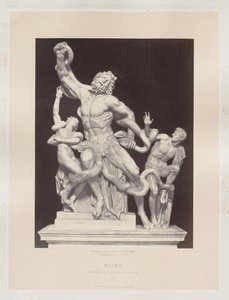 روما: Laocoon Vatican Group، c. 1860. بواسطة تشارلز سولييه