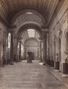الفاتيكان: غاليري نوفو براتشيو ، ج. 1860. بواسطة تشارلز سولييه
