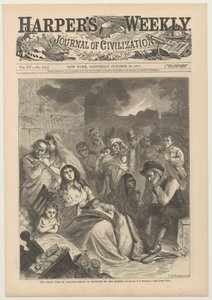 غلاف هاربرز ويكلي ، 28 أكتوبر 1871