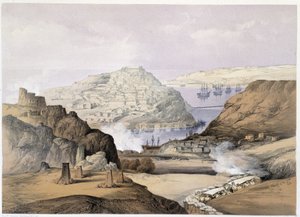مدينة سيباستوبول في "" سيفاستوبول "تأليف Ch.Hardinge. ليثو بواسطة فنسنت بروكس ، د. لندن 1855 هنري جريفز. بواسطة تشارلز ستيوارت هاردينج