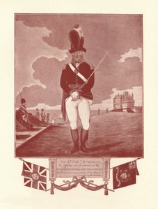 تمثيل بورتريه للزي الموحد المدرج من قبل المالك ، 1780-1820 ، 1909