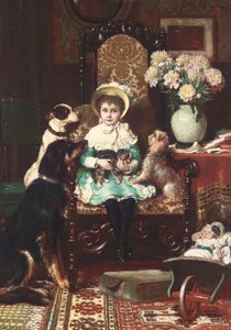 دودي وحيواناتها الأليفة ، 1883