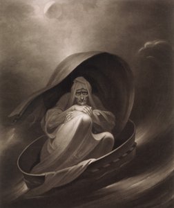 ساحرة تبحر إلى حلب في غربال ، 1 ديسمبر 1807.