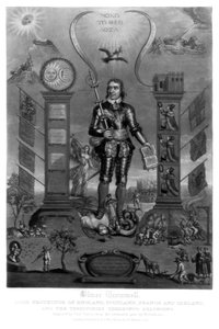 أوليفر كرومويل ، جندي إنجليزي ورجل دولة ، 1816. بواسطة تشارلز تورنر
