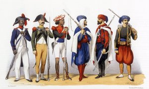 الزي الرسمي للجيش الاستعماري الفرنسي بواسطة تشارلز فيرنييه