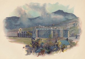 قصر هوليرود ، c1890 بواسطة تشارلز ويلكنسون