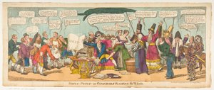 Hocus Pocus - أو Conjurors رفع الريح ، 1 أكتوبر 1814. بواسطة تشارلز ويليامز