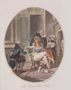 جانب النار الفرنسي ، محفور من قبل PW Tomkins (1760-1840) (أكواتينت) (انظر أيضًا 64847 و 64849 و 64850) بواسطة تشارلز بعد أنسيل