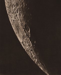 خريطة فوتوغرافية للقمر ، 1909.