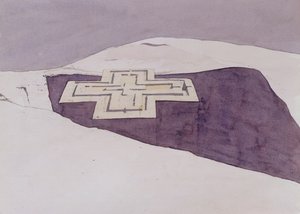 Giorgis III ، Lalibela ، إثيوبيا ، 1996 (مرحاض على ورق)